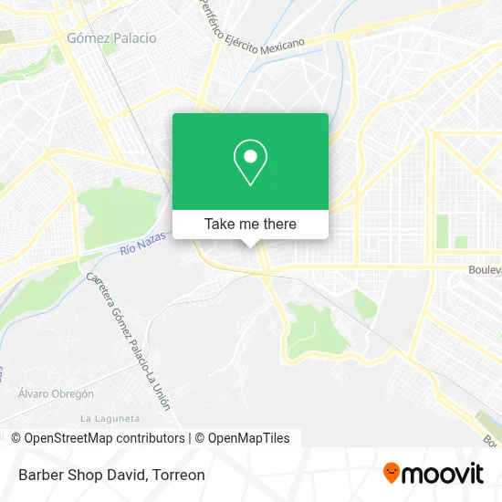 Barber Shop David map
