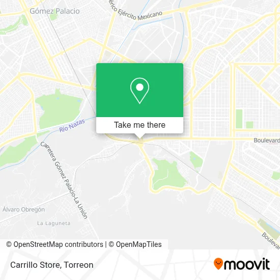 Carrillo Store map