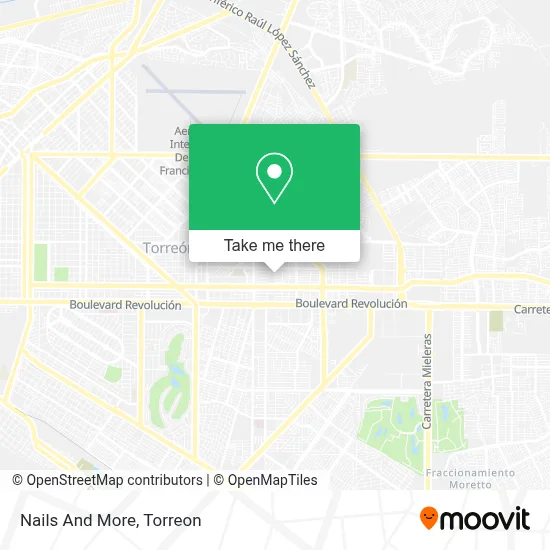 Nails And More map