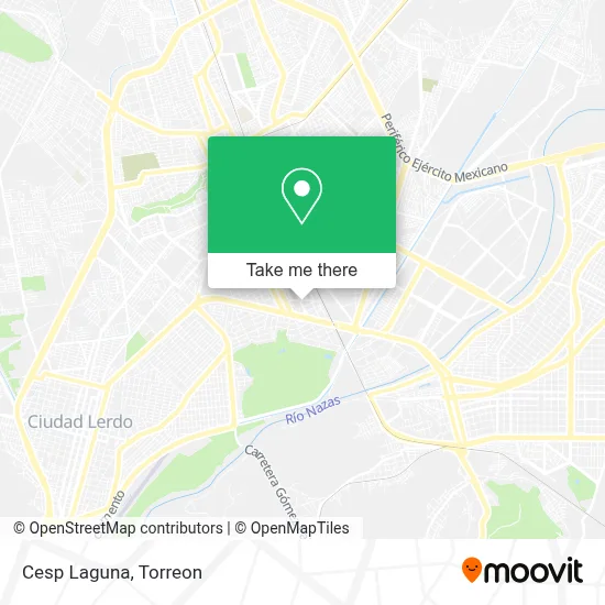 Cesp Laguna map