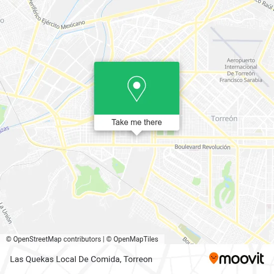 Las Quekas Local De Comida map