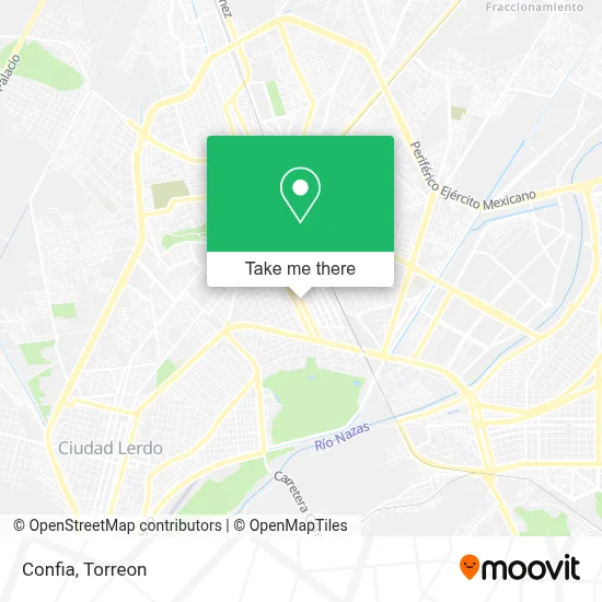 Confia map