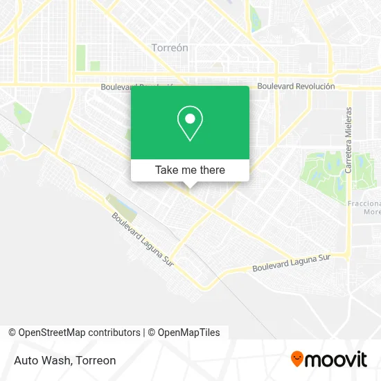 Auto Wash map