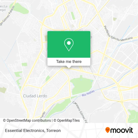 Essential Electronics map