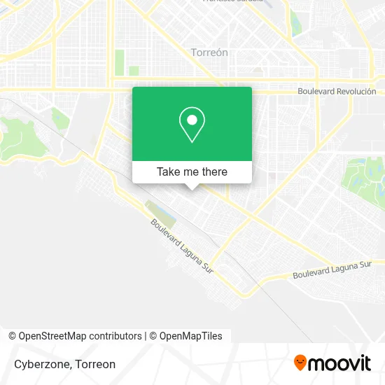 Cyberzone map