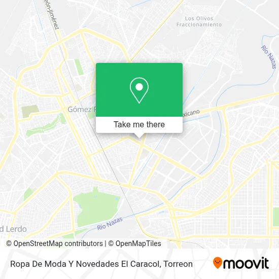 Ropa De Moda Y Novedades El Caracol map