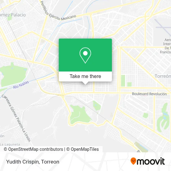 Yudith Crispin map