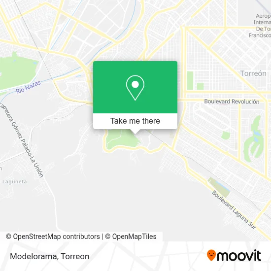 Modelorama map