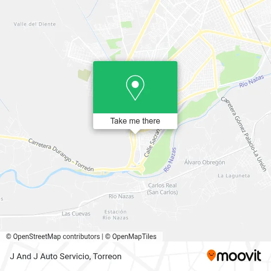J And J Auto Servicio map