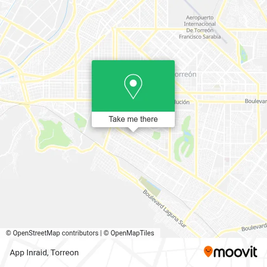 App Inraid map