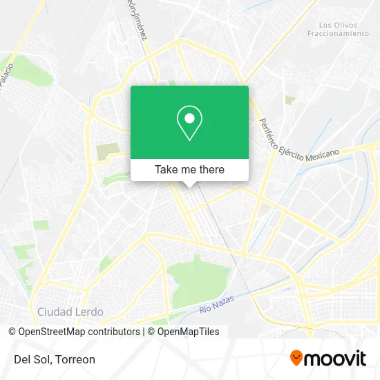 Del Sol map