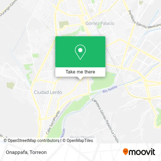 Onappafa map