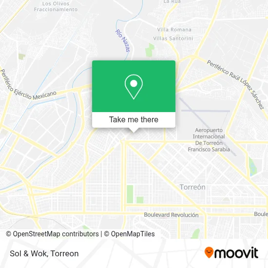 Sol & Wok map
