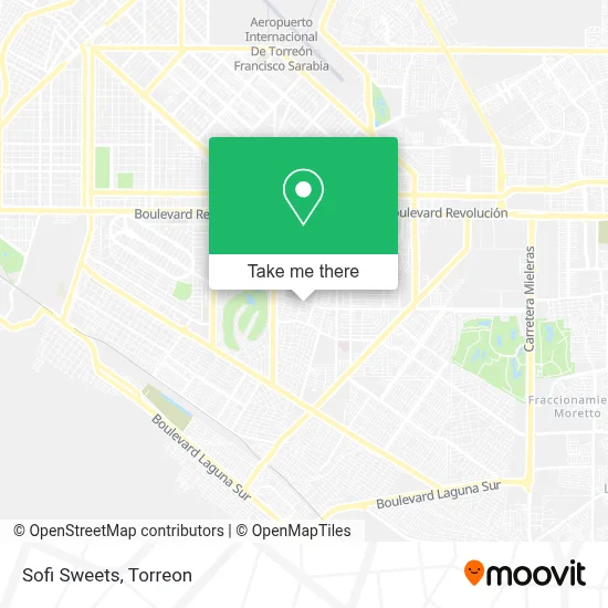 Sofi Sweets map