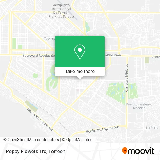 Poppy Flowers Trc map