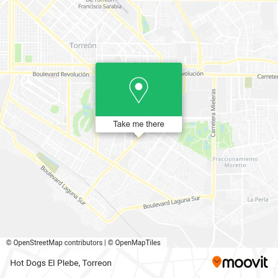 Hot Dogs El Plebe map