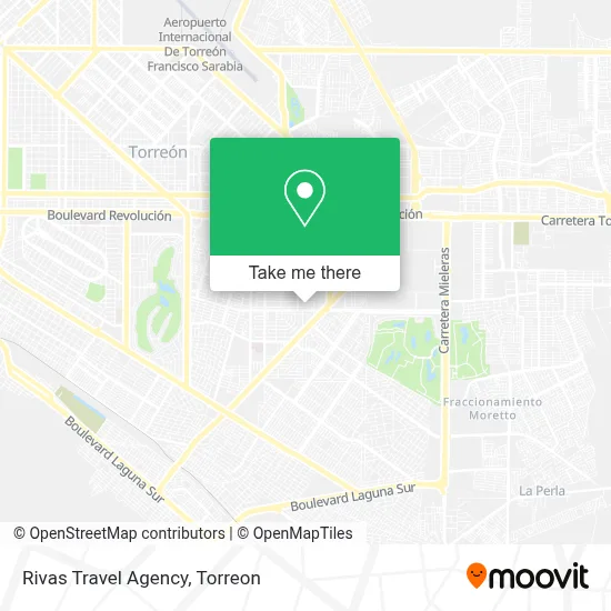 Rivas Travel Agency map