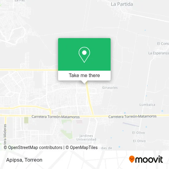 Apipsa map