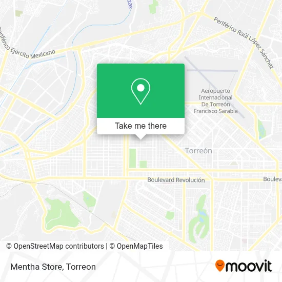 Mentha Store map