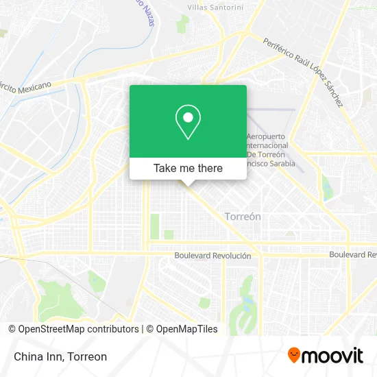 China Inn map