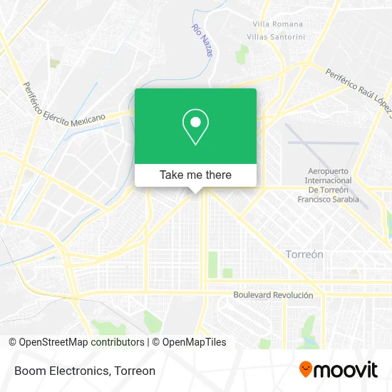 Boom Electronics map