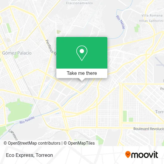 Eco Express map
