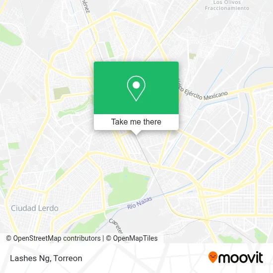 Lashes Ng map