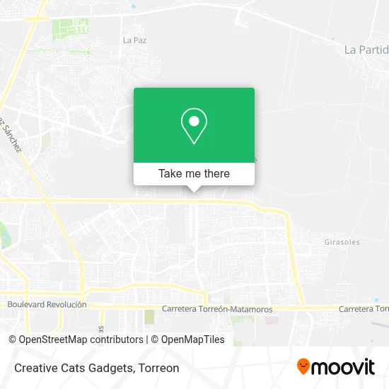 Creative Cats Gadgets map