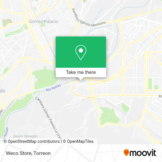 Weco Store map
