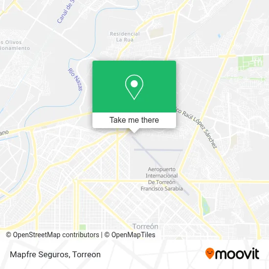 Mapfre Seguros map