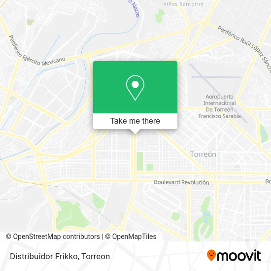 Distribuidor Frikko map