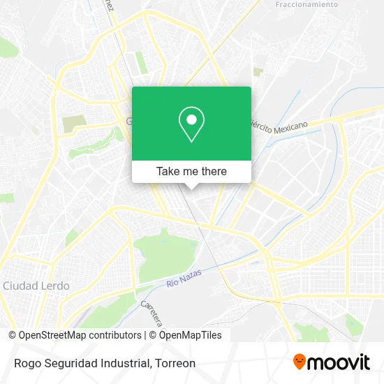 Rogo Seguridad Industrial map