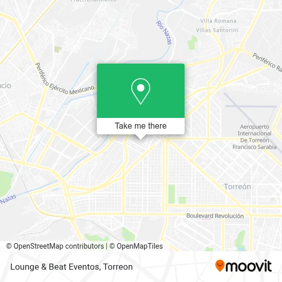 Lounge & Beat Eventos map