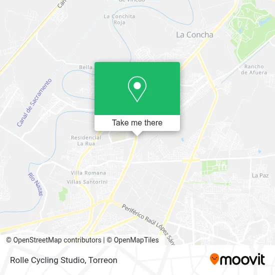 Rolle Cycling Studio map