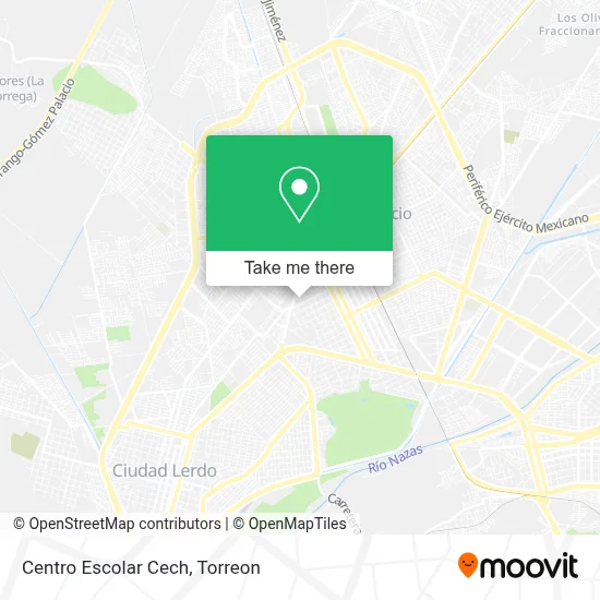 Centro Escolar Cech map