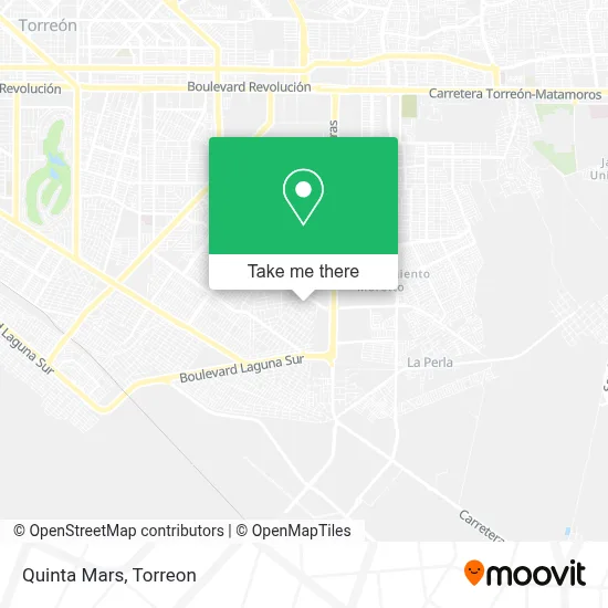 Quinta Mars map