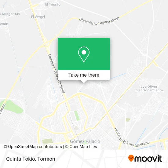 Quinta Tokio map