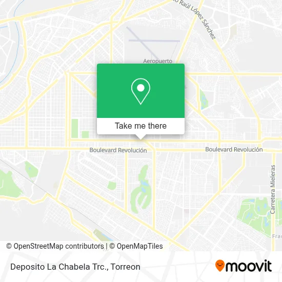 Deposito La Chabela Trc. map