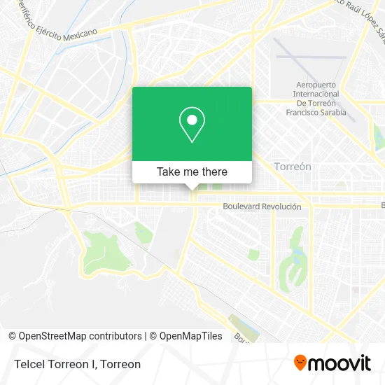 Telcel Torreon I map