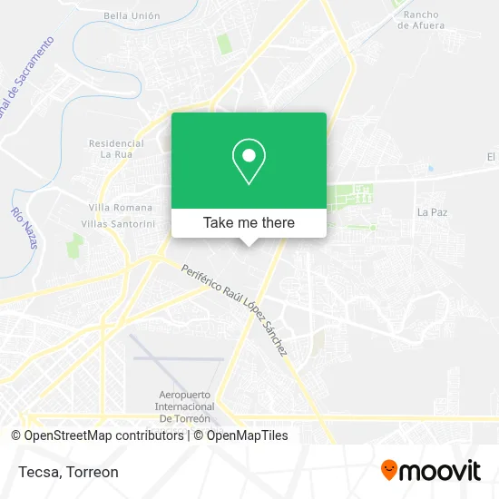 Tecsa map