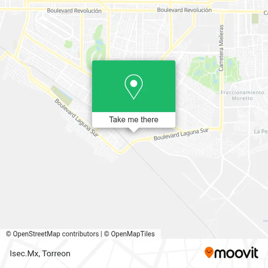 Isec.Mx map
