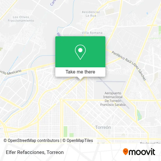 Elfer Refacciones map