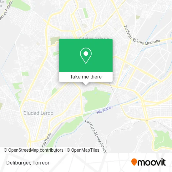 Deliburger map