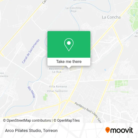 Arco Pilates Studio map