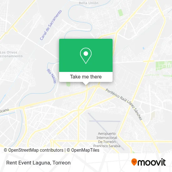 Rent Event Laguna map