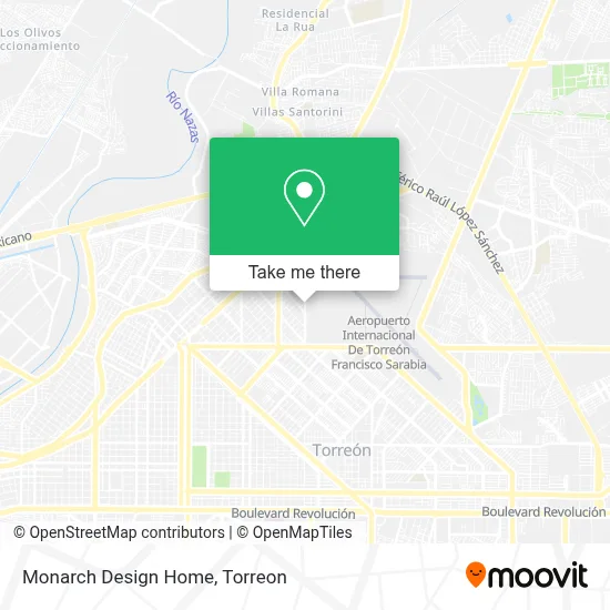 Monarch Design Home map