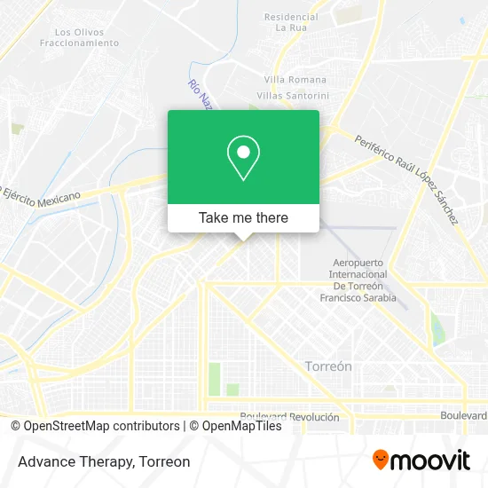 Advance Therapy map