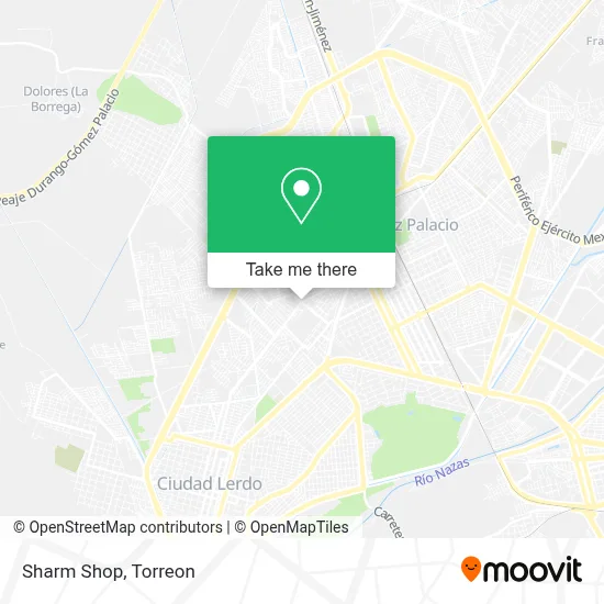 Sharm Shop map
