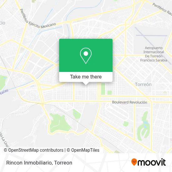 Rincon Inmobiliario map