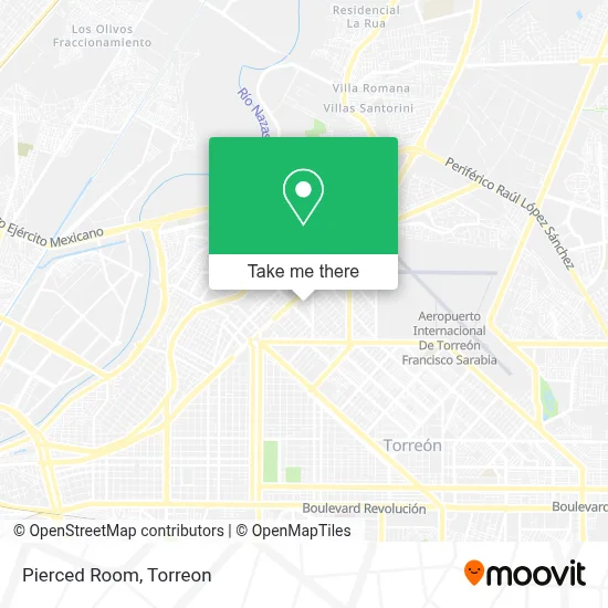 Pierced Room map